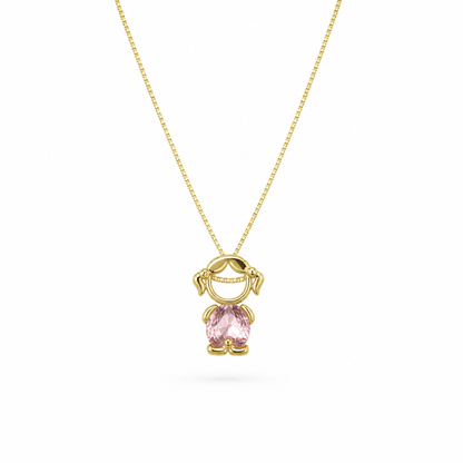 Collar de Colgantes Personalizados de Hijos