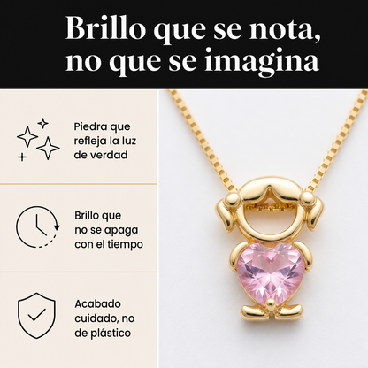 Collar de Colgantes Personalizados de Hijos