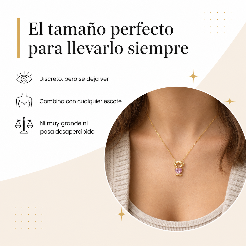 Collar de Colgantes Personalizados de Hijos