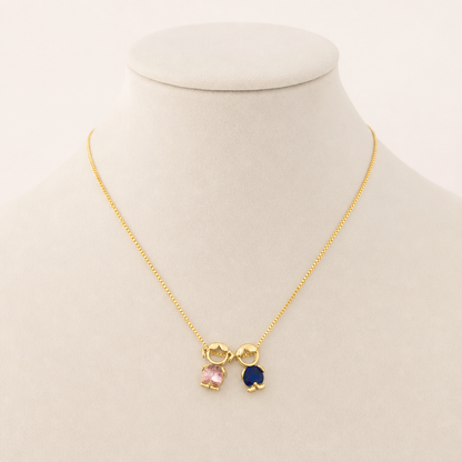 Collar de Colgantes Personalizados de Hijos
